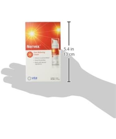Vita Sciences Maximum Neuropathy Support Cream - Fast Relief Treatment for Peripheral Neuropathy & Fibromyalgia | Nervex for Feet, Hands, Legs, Toes - Buy Online on GoSupps.com