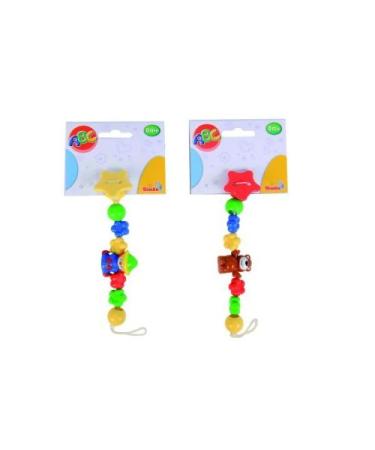 Simba ABC pacifier holder for attaching the pacifier L:20cm