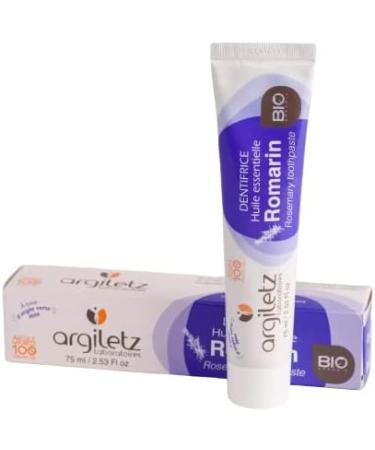  ARCILIA (ARCILIA) Argiletz Green Clay Toothpaste Rosemary Arome 75 ml Organic Natural French - Buy Online on GoSupps.com