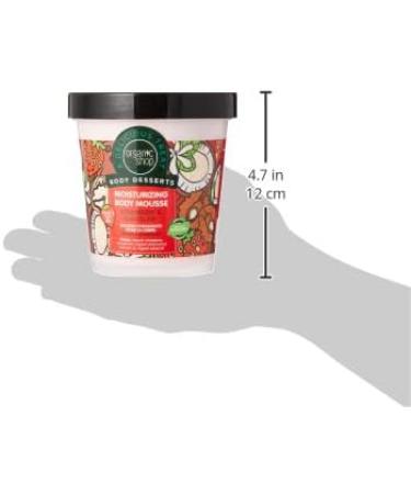 Organic Shop Strawberry & Chocolate Moisturising Body Mousse 450ml - Buy Online on GoSupps.com