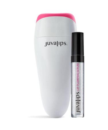JuvaLips | Original White Lip Plumping Device & Plumping Serum | Made in the USA