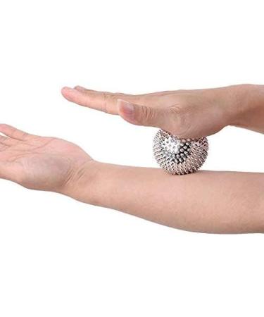 Kungfu Mall 12-Piece Acupressure Massage Kit - 10 Massage Rings & 2 Magnetic Balls for Finger & Toe Therapy | International Shipping - Buy Online on GoSupps.com