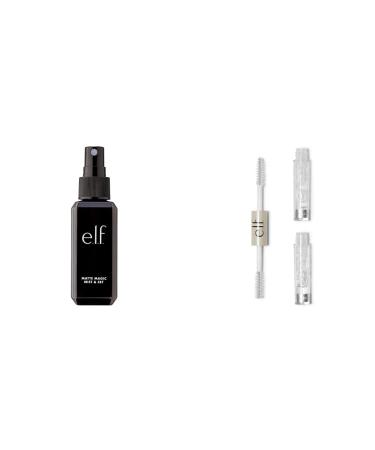 e.l.f. Matte Magic Mist & Set + Clear Brow & Lash Mascara Bundle Mist & Set + Lash Mascara