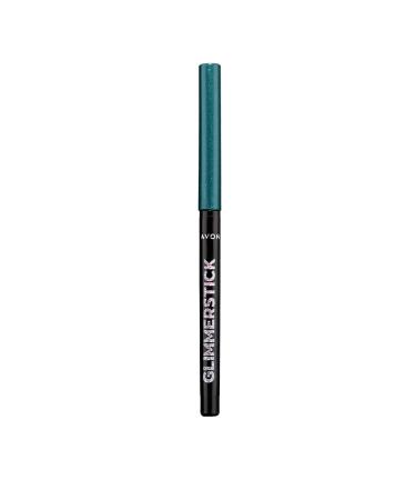 Avon Glimmerstick Diamonds Shimmery Waterproof Eyeliner Teal Sparkle With Vitamin E 0.28g