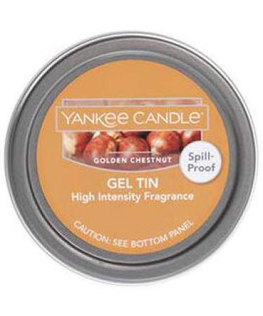Yankee Candle GOLDEN CHESTNUT High Intensity Fragrance Gel Tin 1 Ounce