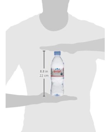 Evian Still Natural Mineral Water 500ml - Pure and Refreshing Hydration - Buy Online on GoSupps.com
