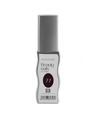 MH Cosmetics Gel Polish Semipermanent 077 Dark Garnet 1 pack (1 x 10 ml)