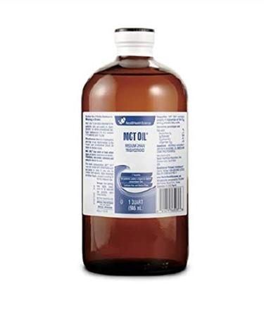 Nestle Healthcare Nutrition Inc 8503651300Ea Mct Oil Medium Chain Triglycerides Unflavored 1 Qt Glass Bottle Nestle Healthcare Nutrition Inc - Bottle 1