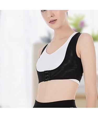 ZUIAI Invisible Body Shaper Corset Women Chest Posture Corrector Belt Back Shoulder Support Brace Posture Correction(D XL) X-Large D - Buy Online on GoSupps.com