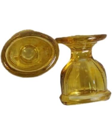 Engineering Design Glass Eye Wash Cup - Eye Shaped Rim for Effective Cleansing (Yellow) - Buy Online on GoSupps.com