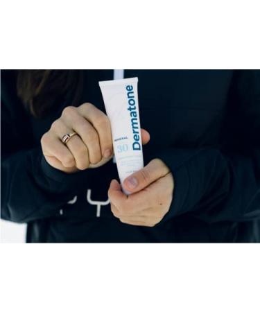 Dermatone Mineral Sunscreen SPF 30 | Moisturizing Face and Body Protection | Reef Safe | Water Resistant (80 mins) | 2.0 oz Tube - Buy Online on GoSupps.com