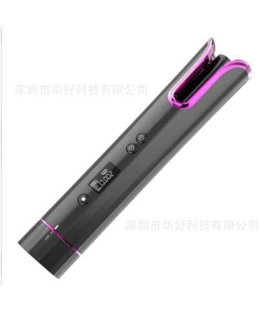 New Automatic Curling Wand Cordless USB Rechargeable Self Rotating Curling Auto Hair Curler Curling with Rotating Barrel for Hair Styling Waves H UiD607 (Grey One Size) One Size Grey - Buy Online on GoSupps.com