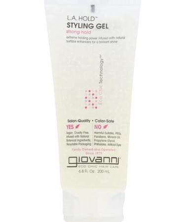 Giovanni Styling Gel L.A. Natural 6.8 Fl Oz | Best International Shipping for Hair Care - Buy Online on GoSupps.com