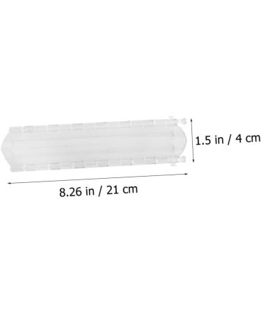 SUPVOX 2pcs Fruit Shaping Mold Watermelon Gardening Supplies Transparent Color 21x4cm - Buy Online on GoSupps.com