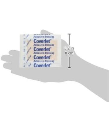 Coverlet Adhesive Strips 2x3 Inch - Pack of 50 | Flexible and Breathable - Buy Online on GoSupps.com