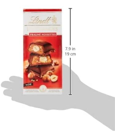 Lindt - LES GRANDES Hazelnut Praline Bars - Dark Chocolate 225g - Buy Online on GoSupps.com