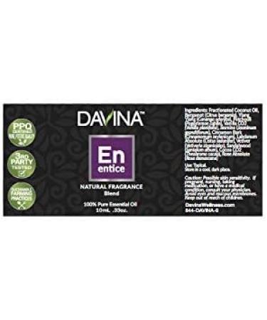 Entice Essential Oil Natural Fragrance 10ml by Davina - Buy Online on GoSupps.com