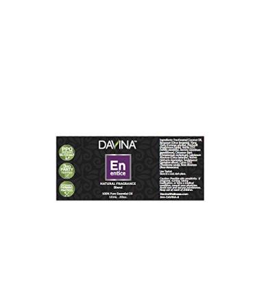 Davina Entice Essential Oil Natural Fragrance 10ml Rollerball - Buy Online on GoSupps.com