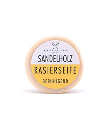 Haslinger Sandelwood shaves 60 g of artnr 1813 + sagalwood off breach balm 100 ml artnr 2137