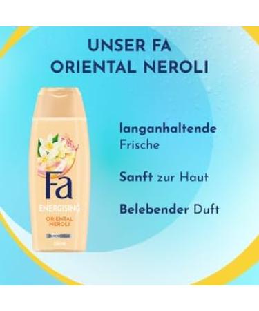 FA Shower Gel Oriental Moments 3 x 250 ml 95 ingredients of natural origin enjoy the delicate scent of desert rose and sandalwood with the caring shower cream - Buy Online on GoSupps.com