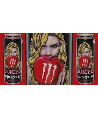 Monster Energy Drink Bad Apple 500ml Cans New Flavour Fresh Stock (12 Cans x 500ml) Bad Apple 12 Cans x 500ml - Buy Online on GoSupps.com
