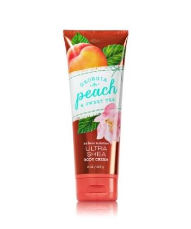 Georgia Peach & Sweet Tea Deluxe Bath & Body Works Set: Lotion, Cream, Mist & Shower Gel - Buy Online on GoSupps.com