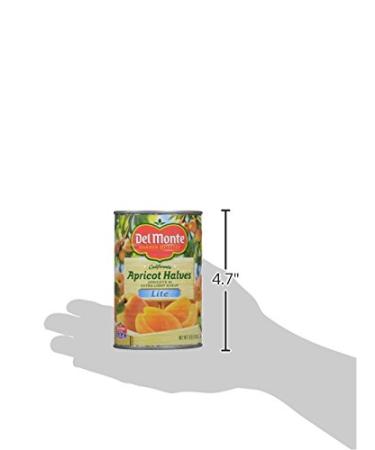 Del Monte Canned Apricot Halves in Extra Light Syrup - 15oz - Buy Online on GoSupps.com
