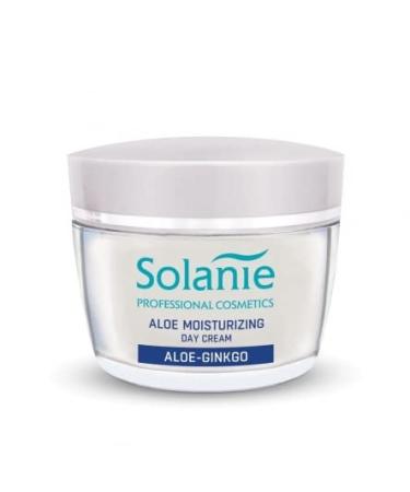 Aloe Ginkgo Moisturizing Day Cream - 50ml - Hydrating and Protective Formula - Made in Europe Aloe Moisturizing Day Cream 50ml 1.69 Fl Oz (Pack of 1)