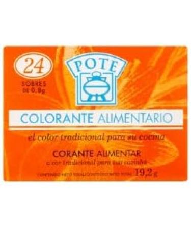 POTE- Food Coloring - The Traditional Color for Your Kitchen- Box 24 sachets - Buy Online on GoSupps.com