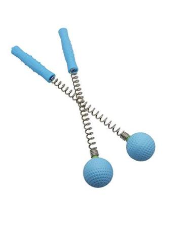 Massage device Ball hammer (2-pack) hammerstate manual beat golfball massage device back shoulder massage full body massage reduced fatigue pain (blue)