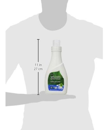 Seventh Generation Fabric Softener Free & Clear 32 oz - Eco-Friendly Hypoallergenic Softness for Sensitive Skin - International Shipping Available - Buy Online on GoSupps.com