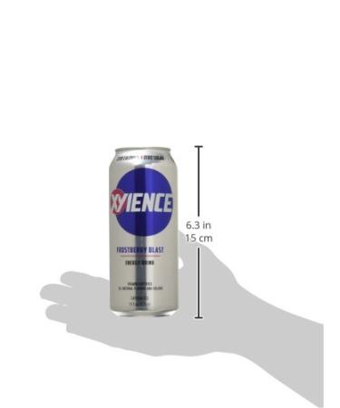 XYIENCE Energy Drink Frost Berry Blast 16oz (Pack of 12) - Sugar Free, Zero Calories, Natural Flavors, Vitamin Fortified - Buy Online on GoSupps.com
