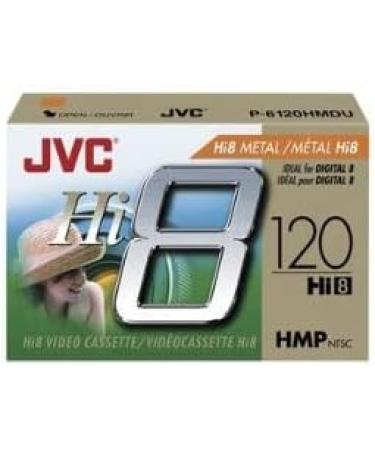 JVC P6120HMDU 120-Minute Hi8 Metal Particle Video Tape (Single) - Buy Online on GoSupps.com
