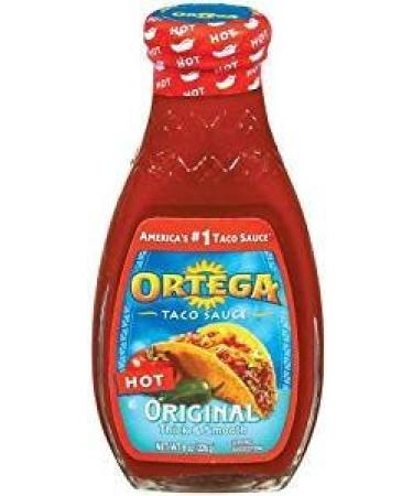 Ortega Taco Sauce Original Thick & Smooth Hot 8 Oz. Pack Of 3. Original 8 Ounce (Pack of 3)