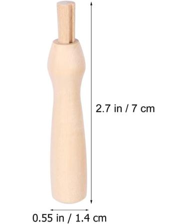 COHEALI Needle Felting Tools Kit - 10Pcs Wooden Handle Craft Wool Felt Stitch Punch Tool for Beginners - Buy Online on GoSupps.com