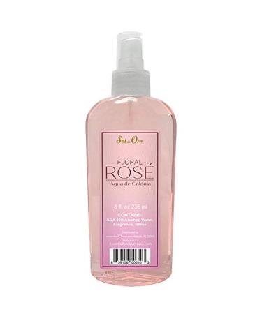 Sol de Oro Splash Cologne Floral Rose 8 oz
