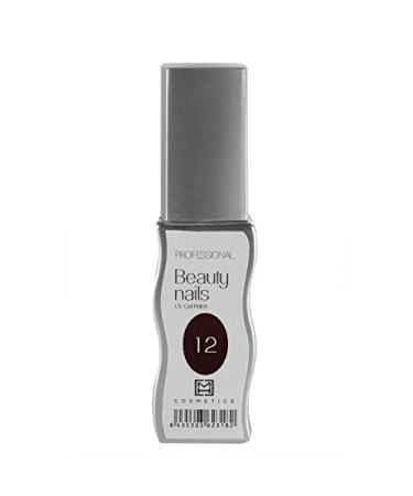 MH Cosmetics Gel Polish Semipermanent 012 braun 1Pack (1 x 10 ml)