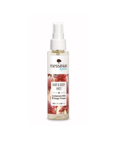 Messinian Spa Cardamom Milk & Ginger Flower Hair & Body Mist 100ml