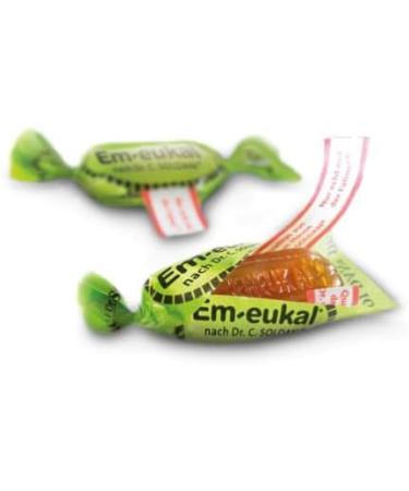 Soothing Eucalyptus Symphony: Dr. Soldan Em-Eukal Lozenges 50g - Natural Relief for Cough & Throat - Buy Online on GoSupps.com