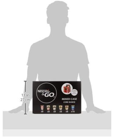 NESCAF &GO Mixed Box Core Range (6 Flavours Total 56 Servings) - Buy Online on GoSupps.com