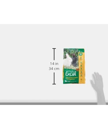Burgess Excel Rabbit Adult Oregano 1.5 kg - Natural Greens for Healthy Bunnies - Buy Online on GoSupps.com