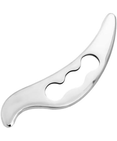 Myofascial Release Knife | 304 Stainless Steel Fascia Knife & Gua Sha Board for Body Massage | Best for Pain Relief & Muscle Recovery - Buy Online on GoSupps.com