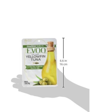 StarKist E.V.O.O. Yellowfin Tuna in Extra Virgin Olive Oil 2.6oz - Pack of 24 - Buy Online on GoSupps.com