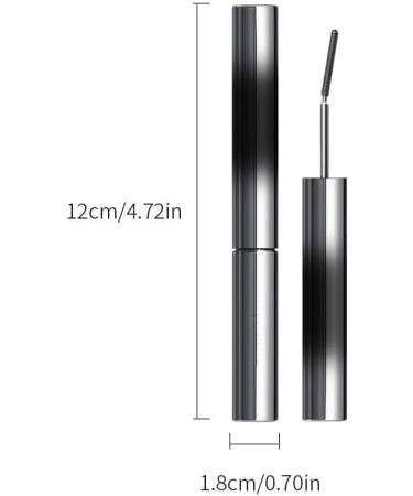 Jade Rosebury Iron Wand Mascara Styledchic Iron Wand Mascara Iron Wand Mascara Lengthening Curling Mascara Metal Wand Washable Metal Rod Mascara 3D Curling Eyelash Iron Mascara (Classic Black) - Buy Online on GoSupps.com