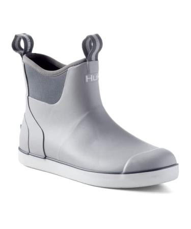 HUK Men's Rogue Wave Shoe | High-Performance Fishing & Deck Boot Rain 11 Grey - New