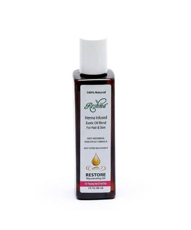 Reshma Beauty Henna Infused Hair Oil For Thinning Hair  Pack Of 1 Thinning Hair 3 Fl Oz (Pack Of 1)