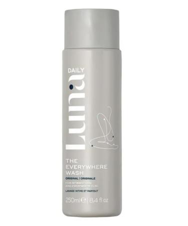 The Everywhere Wash 250ml | Original Foaming Body Wash | Hydrating Shower Gel with Vitamin C | Natural Ingredients Original 8.4 Fl Oz (Pack of 1)