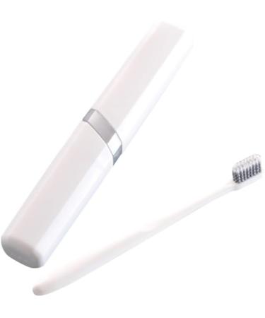 Buy Minkissy Travel Toothbrush Holder - Stylish & Durable 1-Piece White PP Storage Box for Adults | Perfect Travel Accessory & Gift | Order Internationally! - Buy Online on GoSupps.com