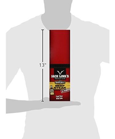 Jack Link's BBQ Beef Steak - 16g Protein Snack  2oz (Pack of 12) | Premium Quality - Buy Online on GoSupps.com