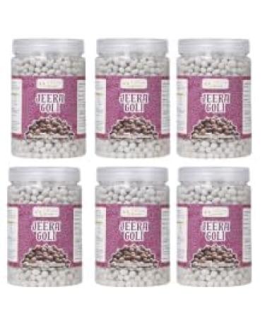 J J Crunch N Munch Cumin Candy (Jeera Goli) 350 GM Digestive Mouth Freshener Hygienically Packed Traditional Pachak Tasty Mouthfresheners After-Meal Snack Dry Mukhwas (6)